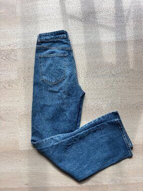 Denim Forum The '90s Naomi Super Hi-Rise Stovepipe Jean